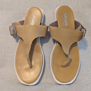 SoftWalk Camel Women's Sandals Size 10
